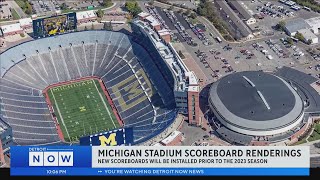 U of M releases renderings of new scoreboards for 2023 season