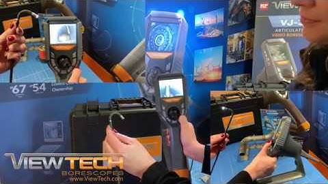 6.0mm Video Borescope - ViewTech Borescopes - Articulating Mechanical Borescope for RVI NDT