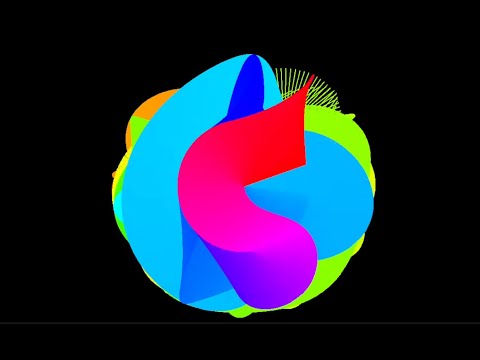 100 thousand rainbow double pendulums