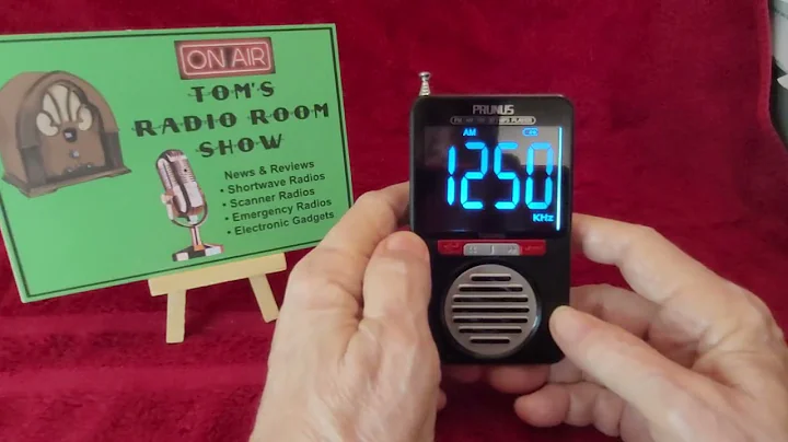 TRRS #2562 - PRUNUS J-155 AM/FM/SW/BT/MP3 Radio - Details