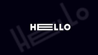 Famous Stretch Typography Animation in Alight Motion Wealth