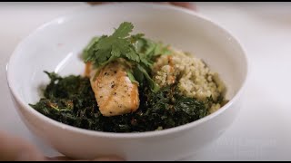 Cooking for Wellness at NYU Langone: Salmon, Quinoa, &amp; Kale