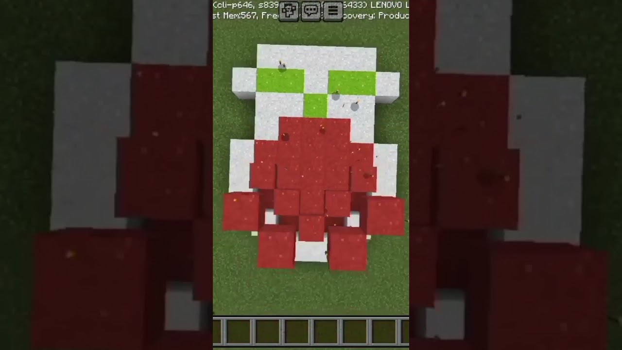 Мой 43 арт в Майнкрафт! Помидор 🍅