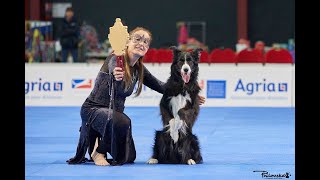 Barbara Schettino e Zoran del Mulino Prudenza. Dog Dance World Championship