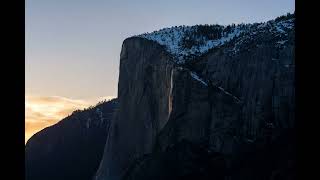 2023 Firefall Time Lapse (Yosemite, CA) 4K