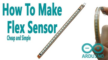 Make a Flex Sensor for Robotic Hand and Arduino | DIY