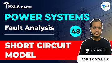 Short Circuit Model | Fault Analysis | Lec 48 | Power Systems | GATE 2021 Exam