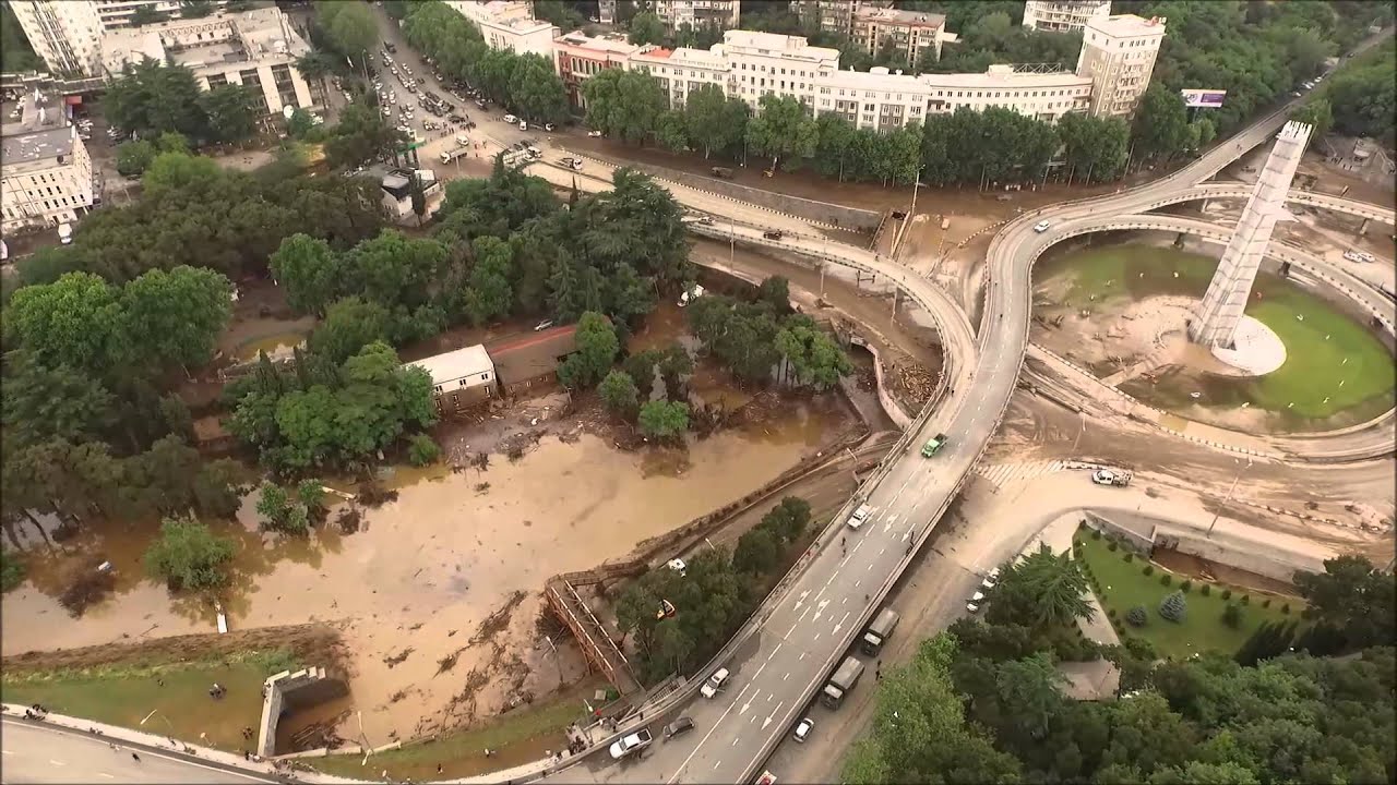 Tbilisi Flood / Aerial Footage / 14.06.2015
