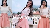 Short One Piece Dress Poses One Piece Dress Poses At Home One Piece Dress Short Party Wear Poses Youtube