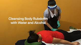 Big Apple Express Spa Modified Massage Process with Amplified Sanitation Protocol