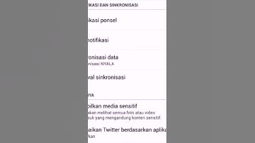 Tutorial Enable dan disable notifikasi twitter android