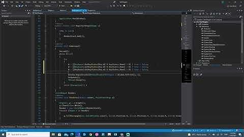 Creating Simple C# Game Engine | Adding Key Input | Episode 2