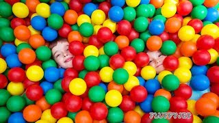 learn color for kids children toddlers with balls