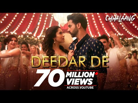 Chhalaang:Deedar De | Rajkummar R, Nushrratt B | Vishal & Shekhar, Panchhi Jalonvi, Asees K, Dev N