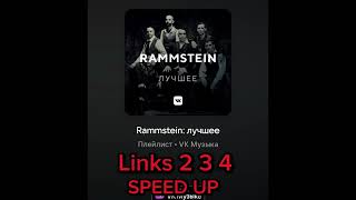 Links 2 3 4 - SPEED UP - RAMMSTEIN