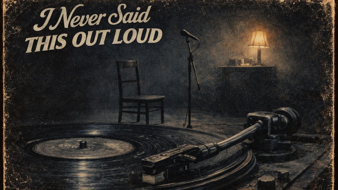 I Never Said This Out Loud – Confessional Spoken Blues | 1970s Vinyl Mood