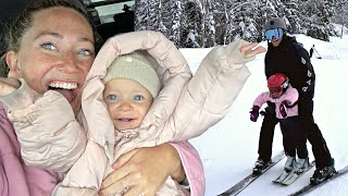 We're up to something life changing... (& ozzy skiing for the FIRST TIME)