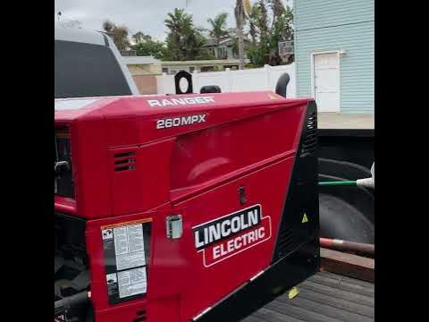 Lincoln Electric Ranger 260MPX - YouTube