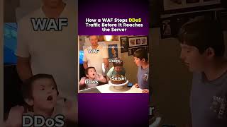 How WAF Stops DDoS Attacks Before They Hit Your Server | Cybersecurity Explained