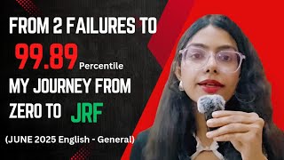 How i qualified NET JRF English June 2025 (UR Category) | My Strategy #ugcnetenglish #toppertips