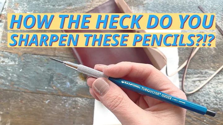How do you Sharpen a mechanical pencil ?