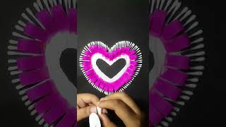 Amazing Ear Buds Craft Idea Paper Wall Decor