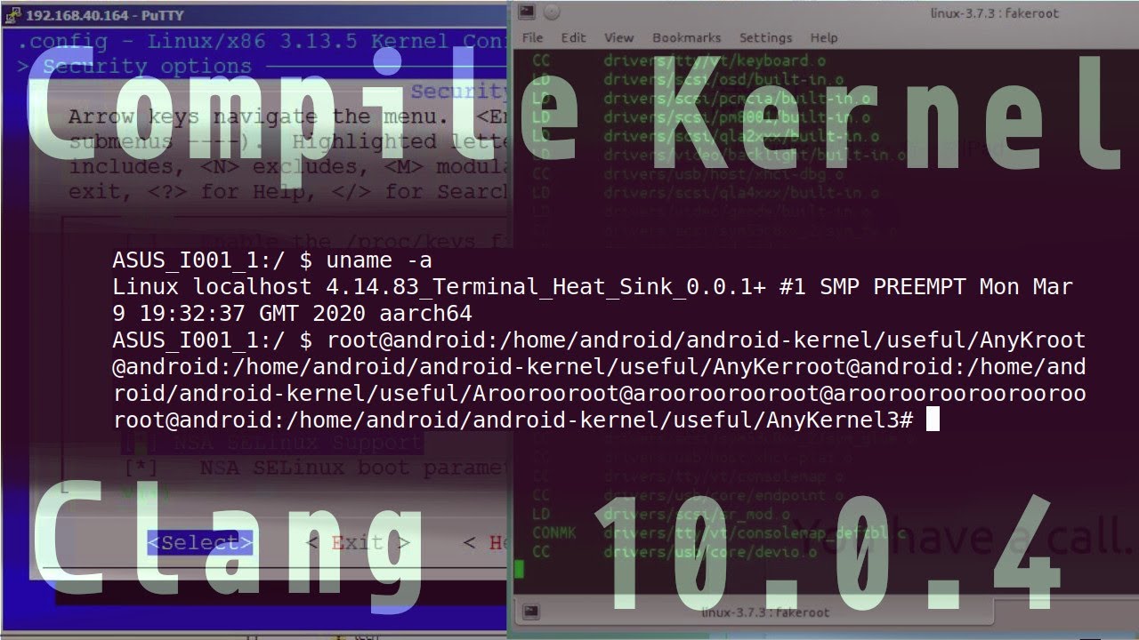 Compile kernel. Kernel Compilation. Kernel Android stable 4.14.309.