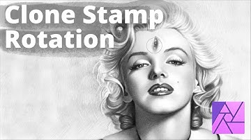 Affinity Photo - Rotate Clone Stamp Brush