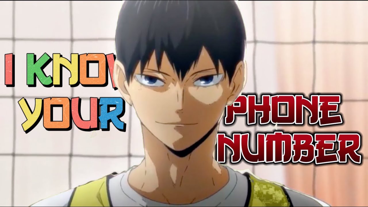Kageyama Tobio Tanin Jazz B I Know Your Phone But I 2pac-never-call-you-a-b-ch-again-og-version-ll-reaction
