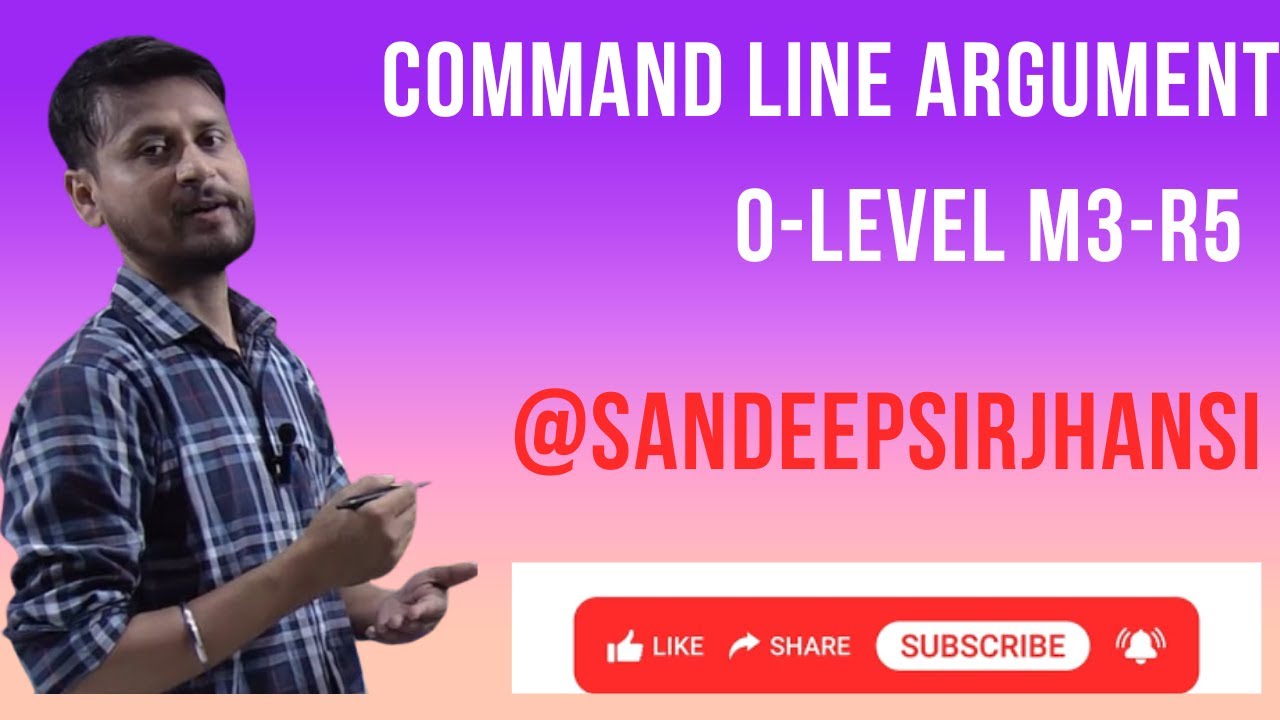 Command Line Argument | Python Command Line Arguments | Complete ...