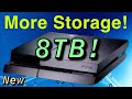 How to ADD more Storage On your PS4! 4 Ways EASY NEW!