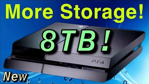 How to ADD more Storage On your PS4! 4 Ways EASY NEW!