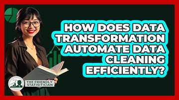 How Does Data Transformation Automate Data Cleaning Efficiently? - The Friendly Statistician