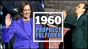 A Shocking 1960 William Branham Prophecy about Kamala Harris fulfilled