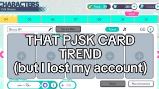 Doing the pjsk card trend!! :3333 #pjsk #prosekai #proseka