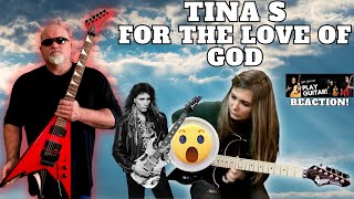 TINA S   Steve Vai For The Love of God Cover Reaction!