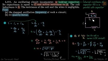 4.111 | Irodov Solutions | Oscillations and Waves