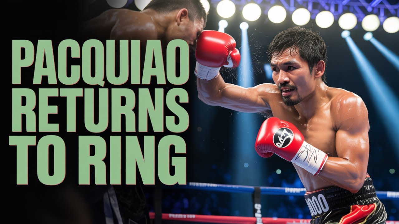 Manny Pacquiao’s 2025 Comeback: Legendary Return or Dangerous Mistake?