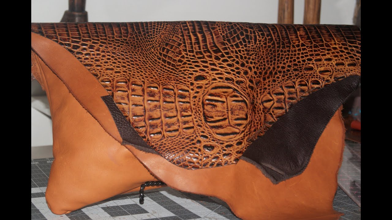 Creative leather handbags made by "Handle it handbagz"