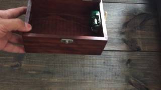 Harry Potter Music Box Available in Brown and Black available on ETSY