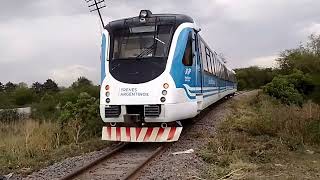 TREN INAUGURAL A VILLARS con Coche Motor Alerce por Marcos Paz!! 22-12-2022