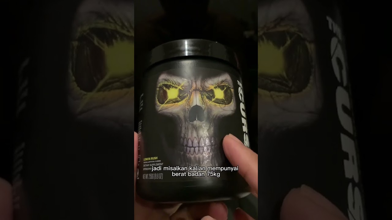 TIPS PENGGUNAAN PRE WORKOUT AGAR LEBIH MAXIMAL | THE CURSE BY JNX SPORT 😈