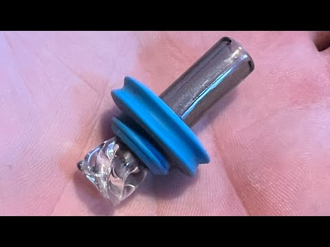 Puffco Pivot Custom Spinner Cap by Kovacs Glass