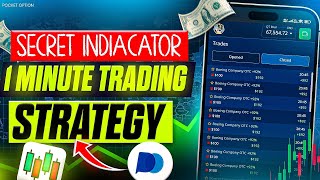 POCKET OPTION 1 MINUTES SECRET STRATEGY | BINARY TRADING