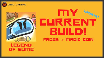 Legend of Slime: Idle RPG - My current build (Frogs + Magic Coin)