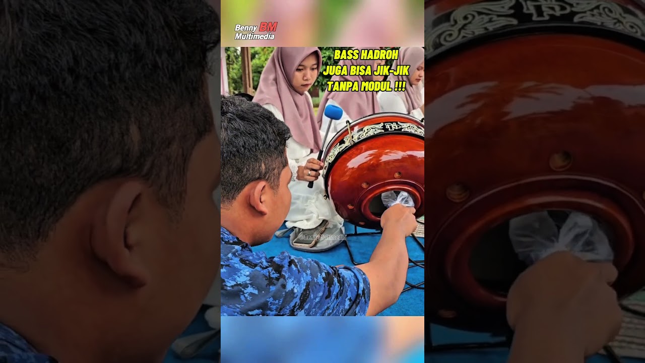 Solusi bass hadroh bunyi jik-jik tanpa modul 
