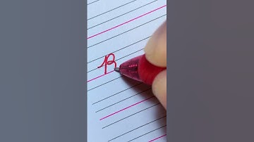 How to write Ball in cursive handwriting | Daily Used English Words | American Cursive handwriting