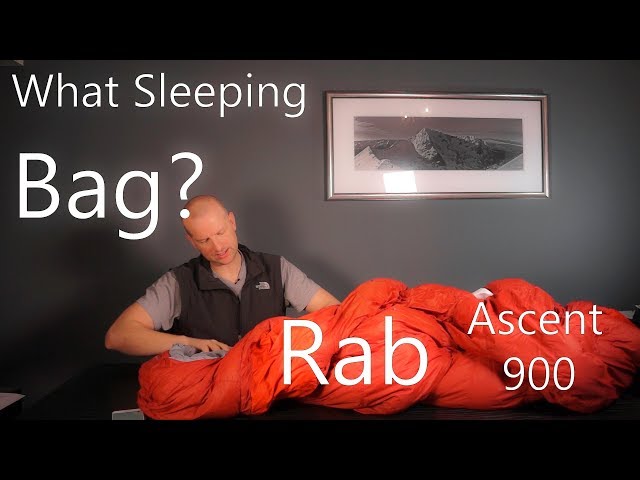 RAB Ascent 900 - my sleeping bag for wild camping - YouTube