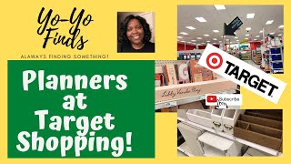 PLANNERS | SHOP WITH ME AT TARGET