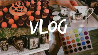 Halloween Decor Hunting, New Makeup, & Graduation Party | VLOG